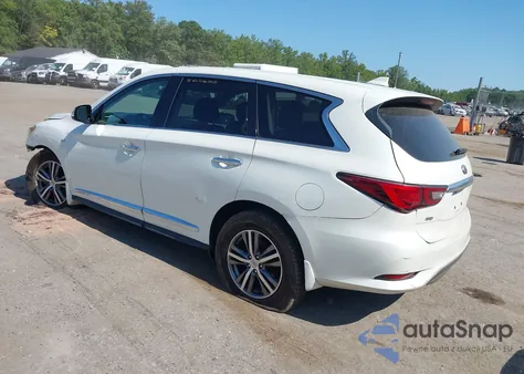 2020 Infiniti Qx60 Pure Awd z USA, uszkodzony, nr VIN 5N1DL0MM3LC507902